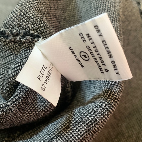 DVF DIANE VON FURSTENBURG grey python snake skirt sz M - Picture 13 of 16